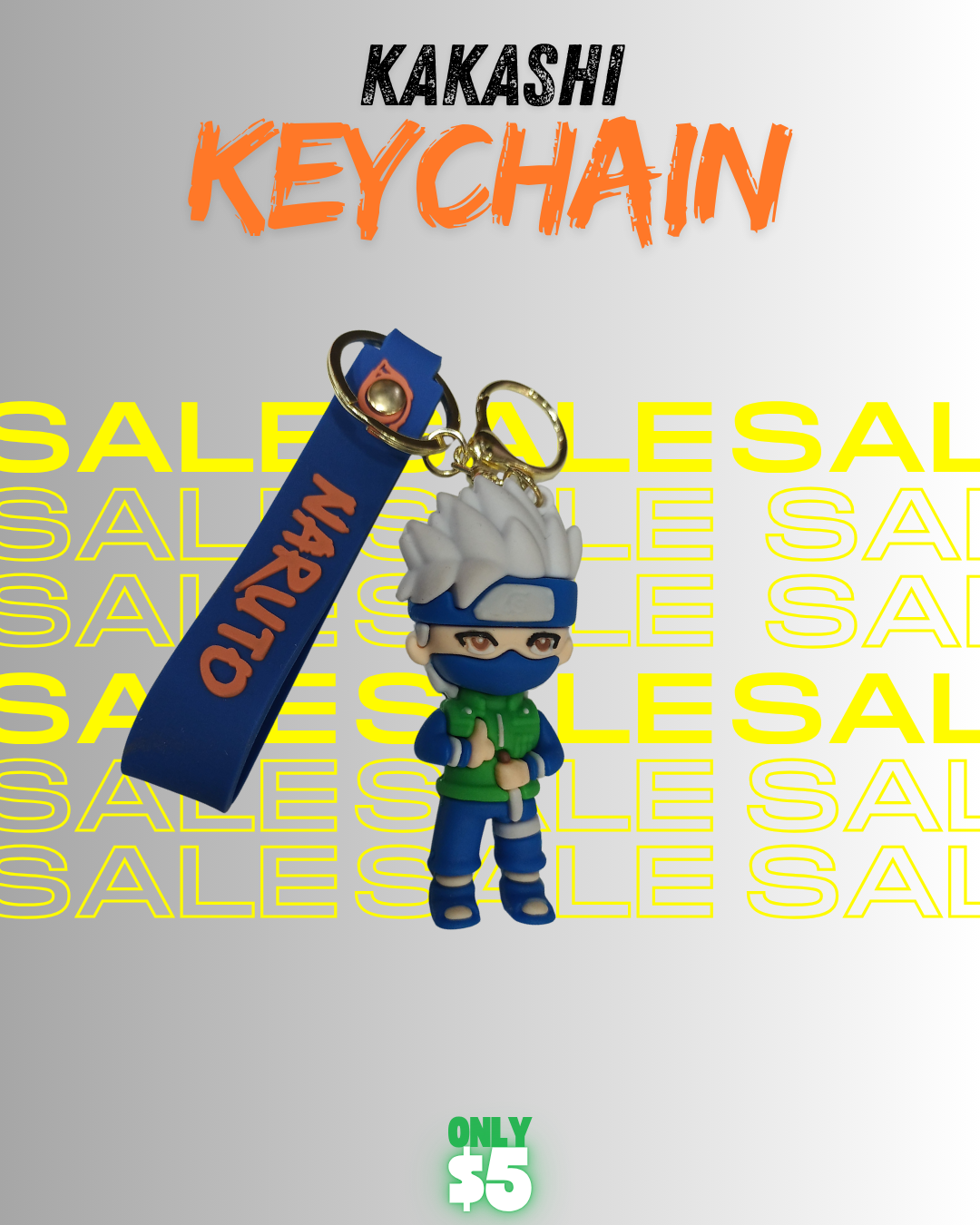 Kakashi Keychain